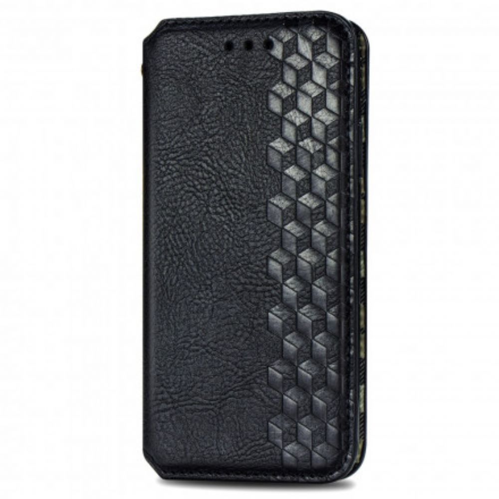 Schutzhülle Für Samsung Galaxy A71 5G Flip Case Ledereffekt Mit Rautenstruktur