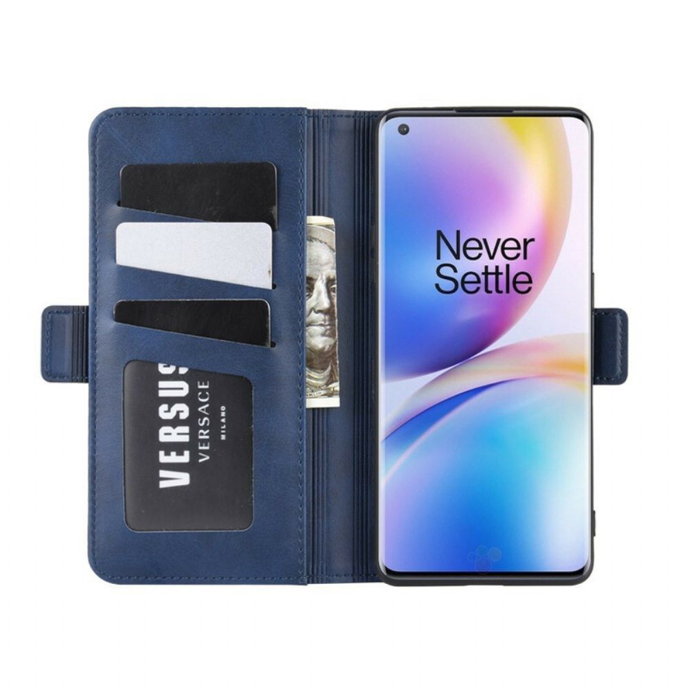 Flip Case Für OnePlus 8 Pro Flip Case Doppelklappe