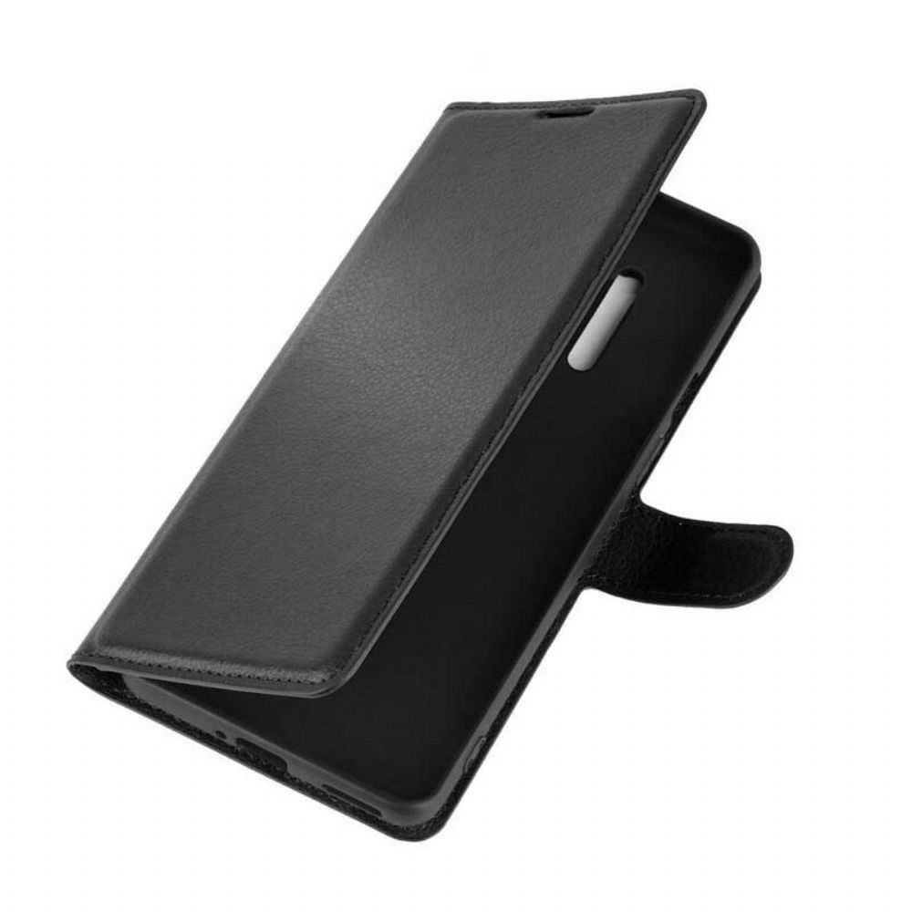 Lederhüllen Für OnePlus 8 Pro Erstklassiger Litschi-leder-stil