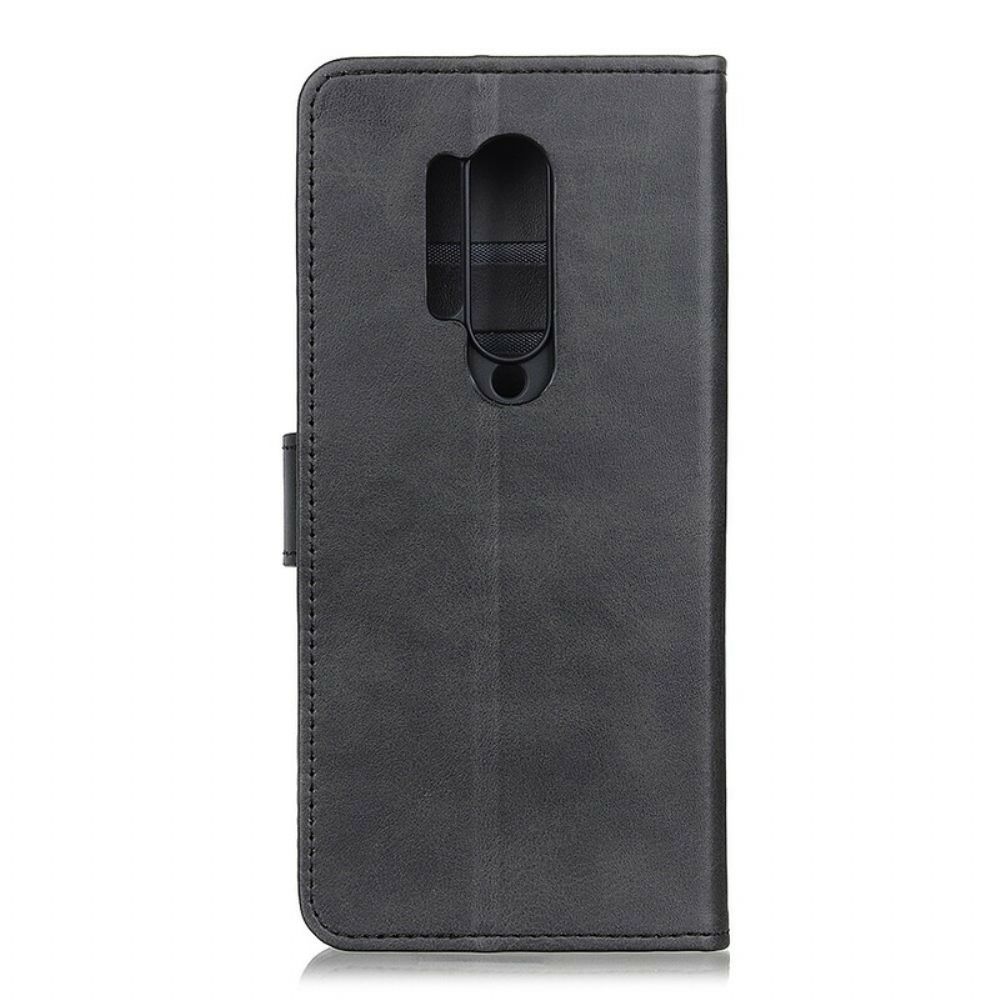 Lederhüllen Für OnePlus 8 Pro Matter Ledereffekt