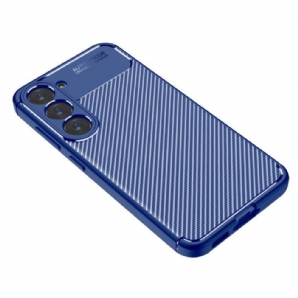 Handyhülle Für Samsung Galaxy S23 Plus 5G Flexible Kohlefaser