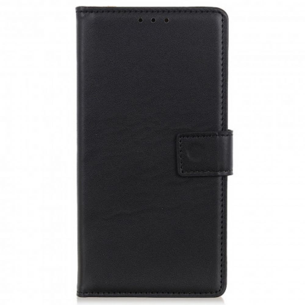 Flip Case Für Motorola Edge 20 Pro Einfaches Kunstleder