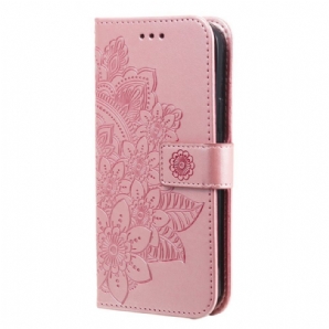 Flip Case Für Motorola Edge 20 Pro Mandalas