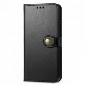 Lederhüllen Für Motorola Edge 20 Pro Kunstleder Und Vintage-verschluss