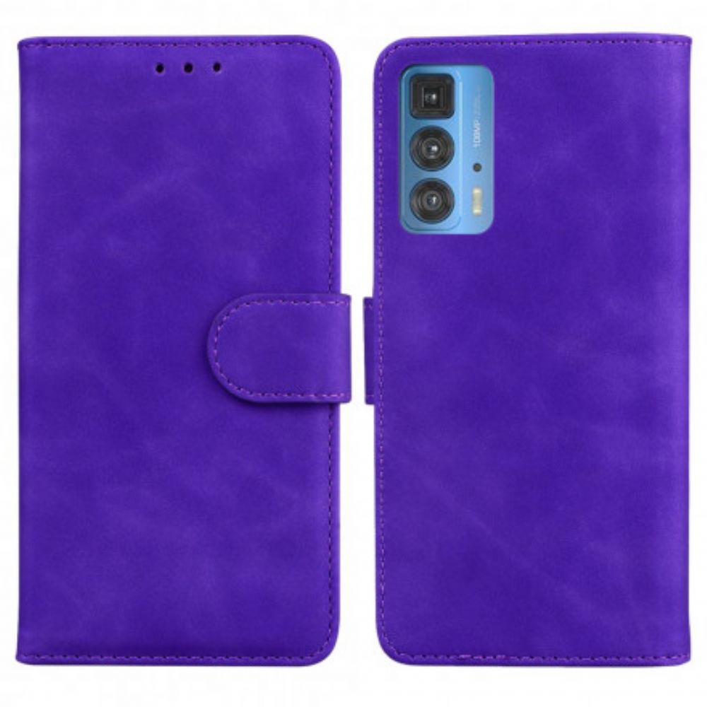 Lederhüllen Für Motorola Edge 20 Pro Leder Im Vintage-couture-stil