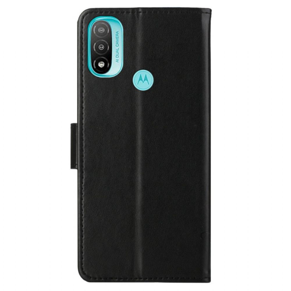 Lederhüllen Für Moto G71 5G Asiatische Schmetterlinge Und Blumen