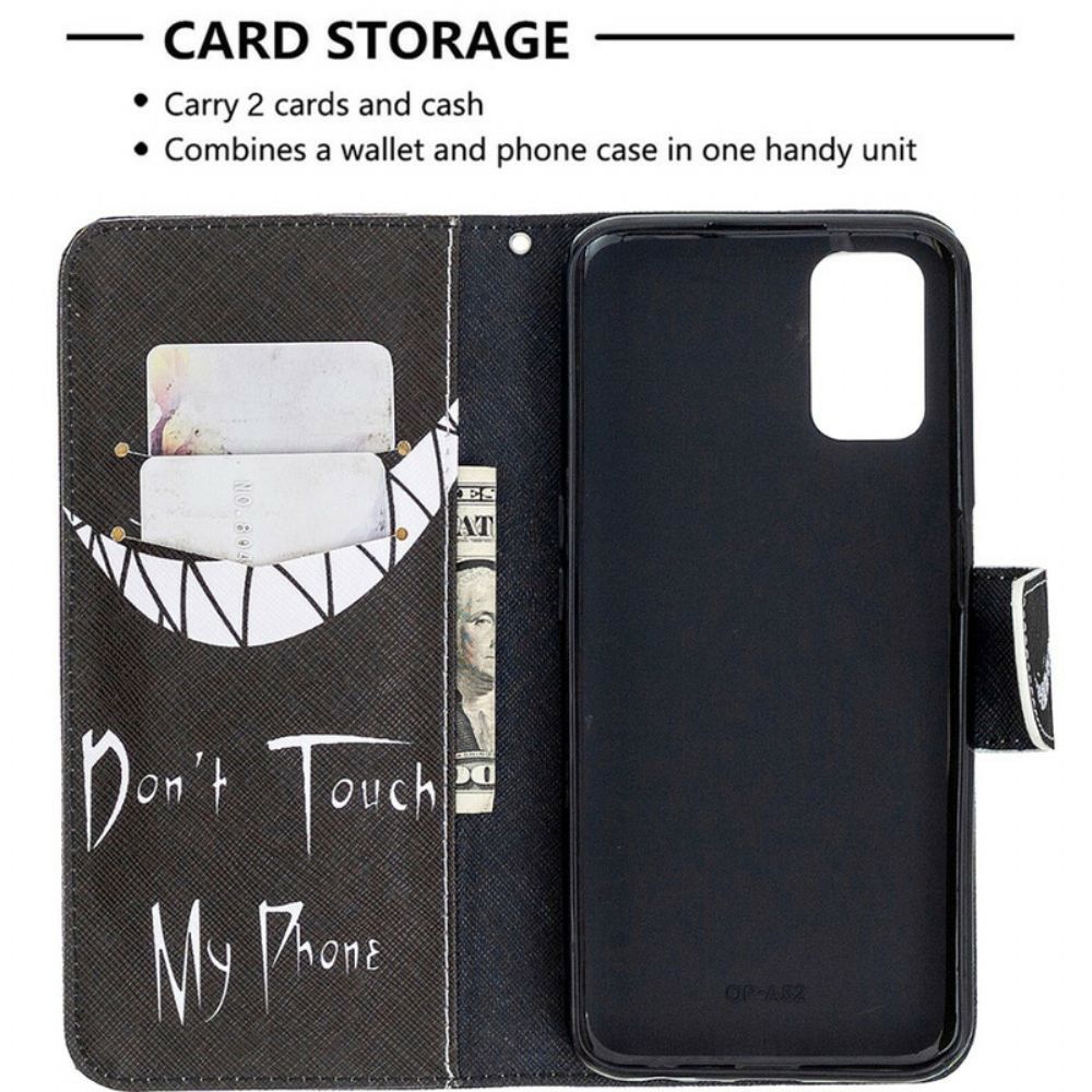 Flip Case Für Oppo A72 Teufelstelefon