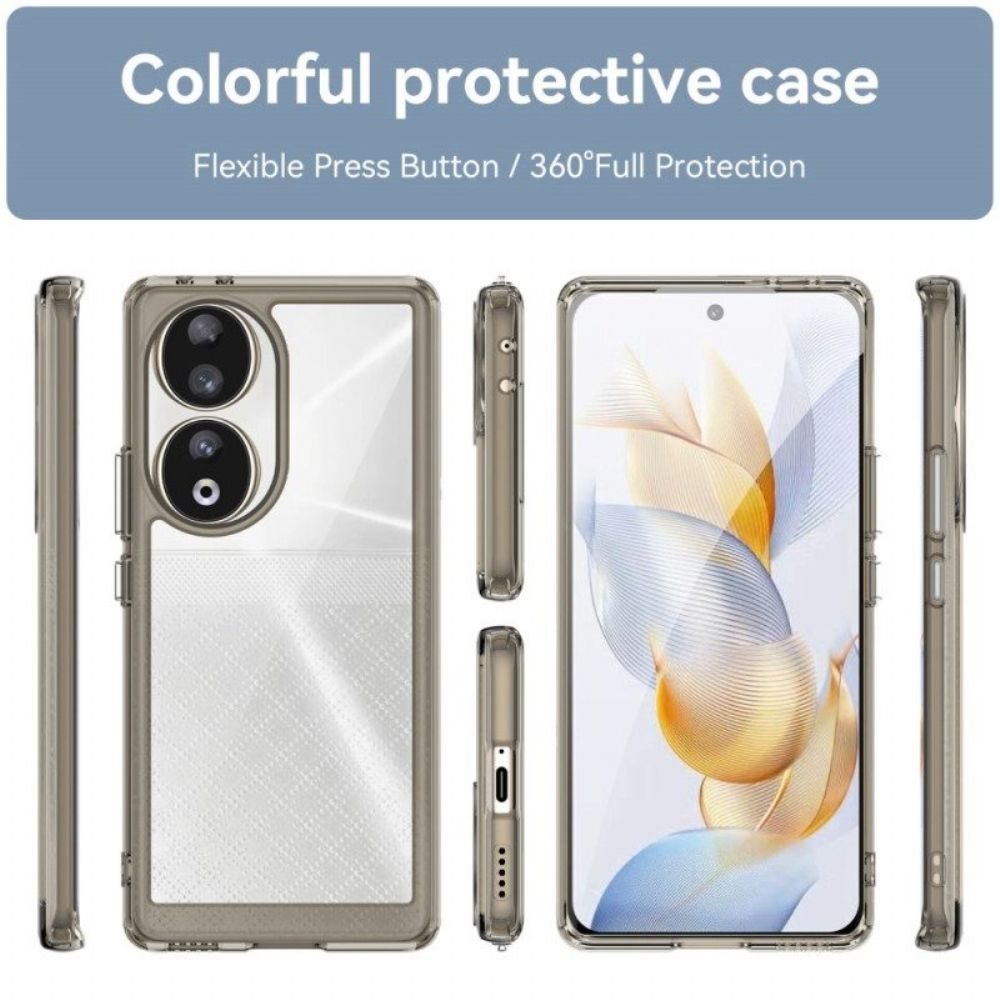 Hülle Für Honor 90 Acryl-silikonkanten