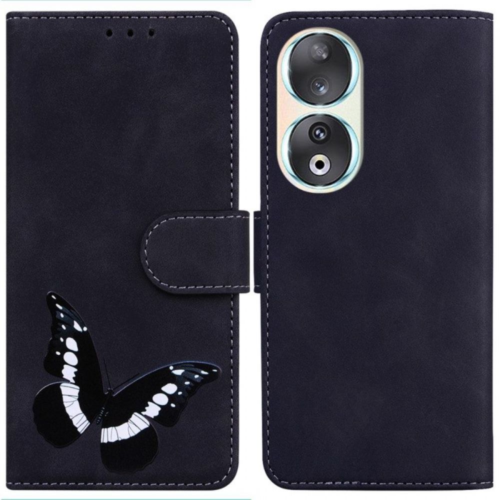 Lederhüllen Für Honor 90 Schmetterling