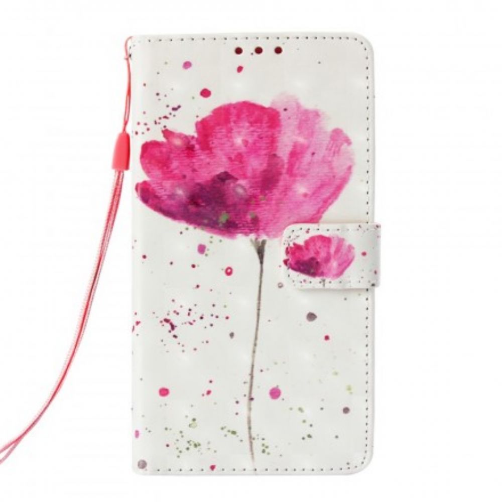 Handyhülle Lederhüllen Für Samsung Galaxy S10 Plus Wasserfarbenes Halfter