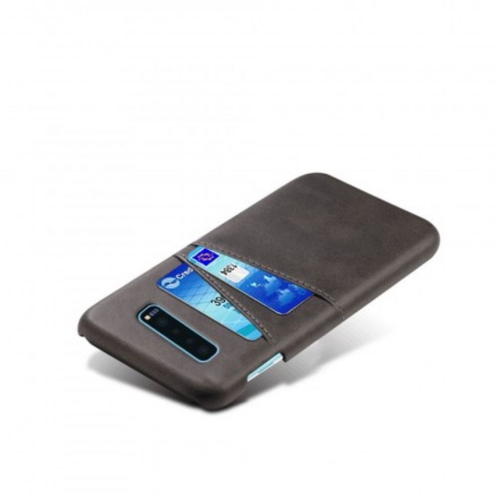 Hülle Für Samsung Galaxy S10 Plus Kartenhalter