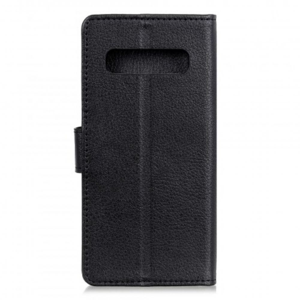 Lederhüllen Für Samsung Galaxy S10 Plus Retro Kunstleder