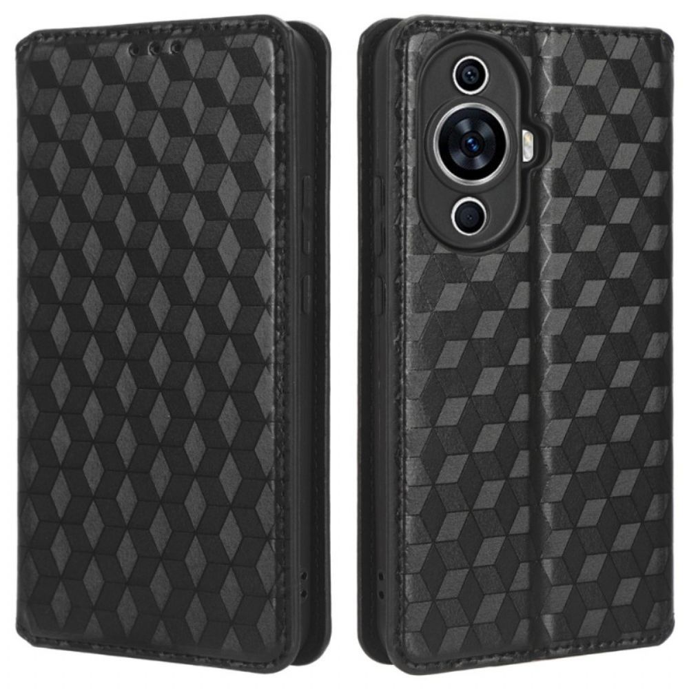 Flip Case Huawei Nova 12s Handyhülle 3d-diamanten