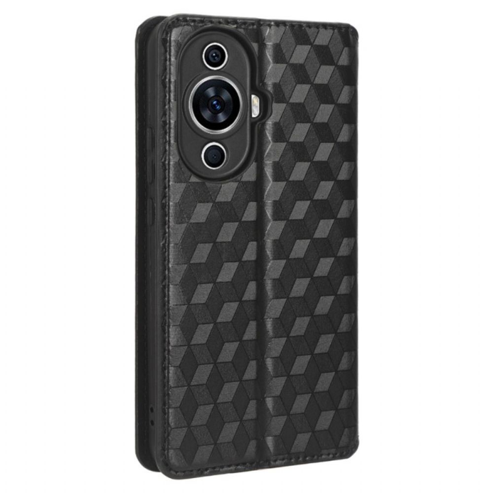 Flip Case Huawei Nova 12s Handyhülle 3d-diamanten