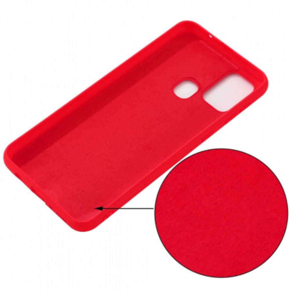 Hülle Für Moto G 5G Flüssigsilikon-design Mit Lanyard