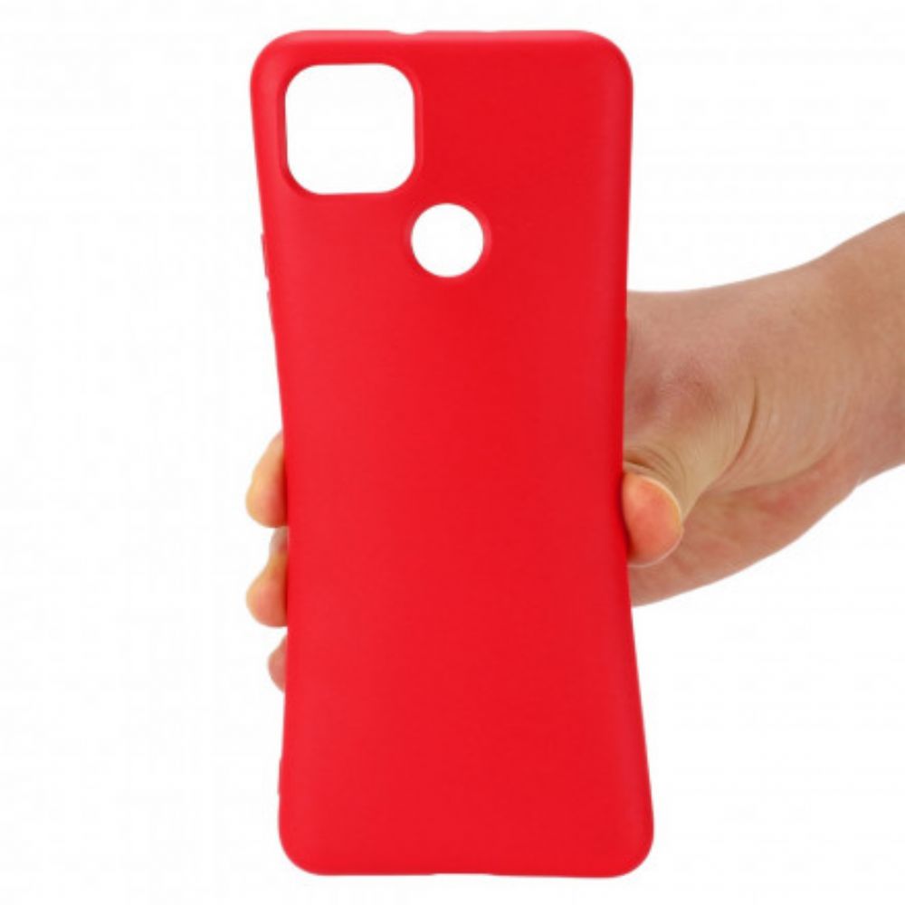 Hülle Für Moto G 5G Flüssigsilikon-design Mit Lanyard