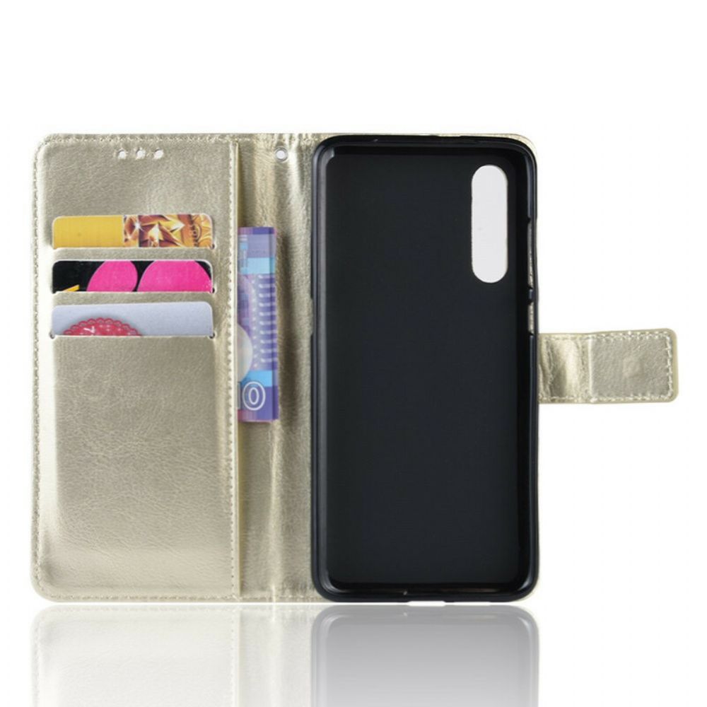 Flip Case Für Xiaomi Mi 9 Lite Auffälliges Kunstleder