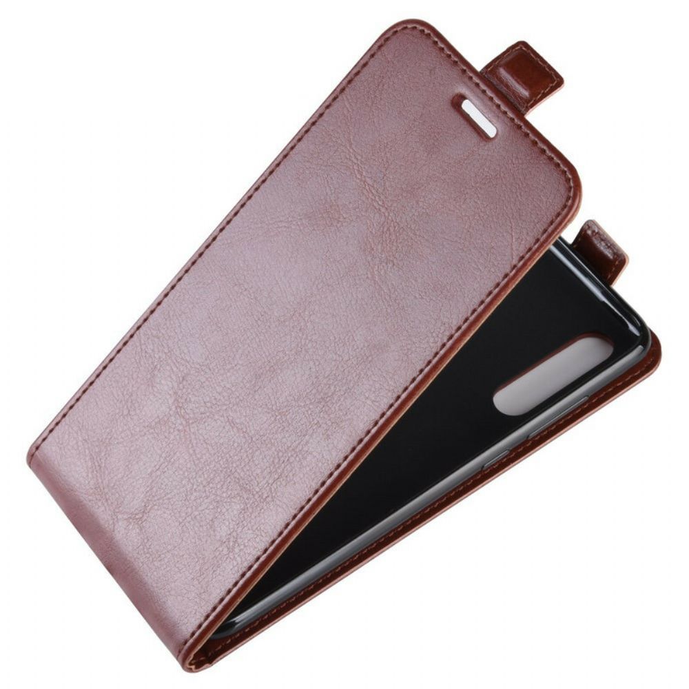 Lederhüllen Für Xiaomi Mi 9 Lite Flip Case Faltbarer Ledereffekt