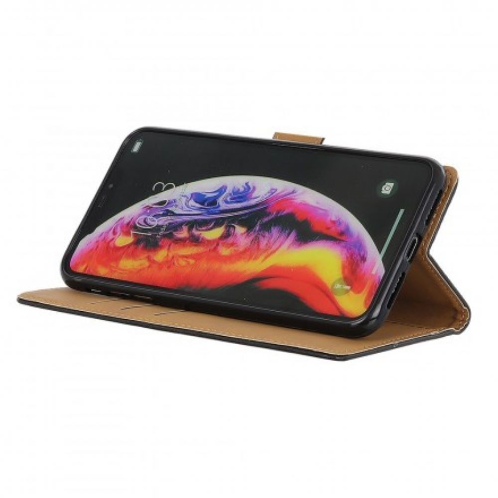 Flip Case Für Xiaomi Mi 9 Einfaches Kunstleder