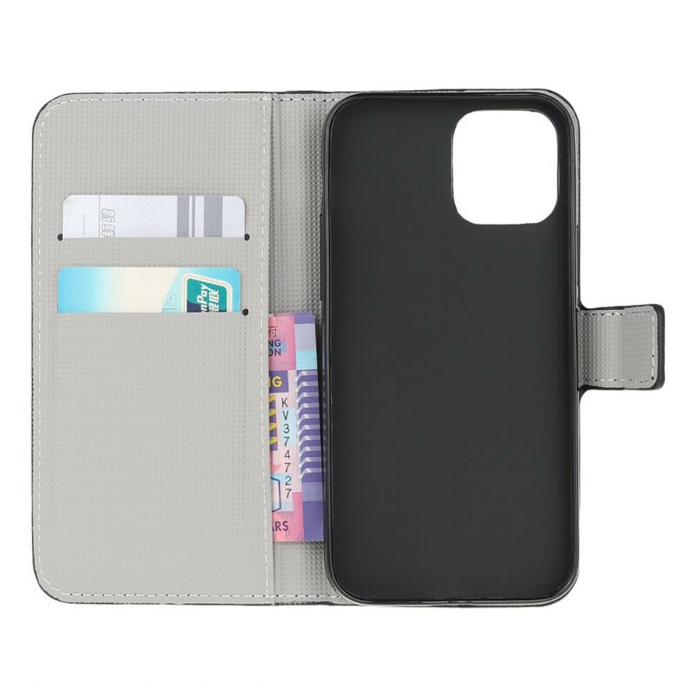 Flip Case Für iPhone 13 Mini Ich Liebe Paris
