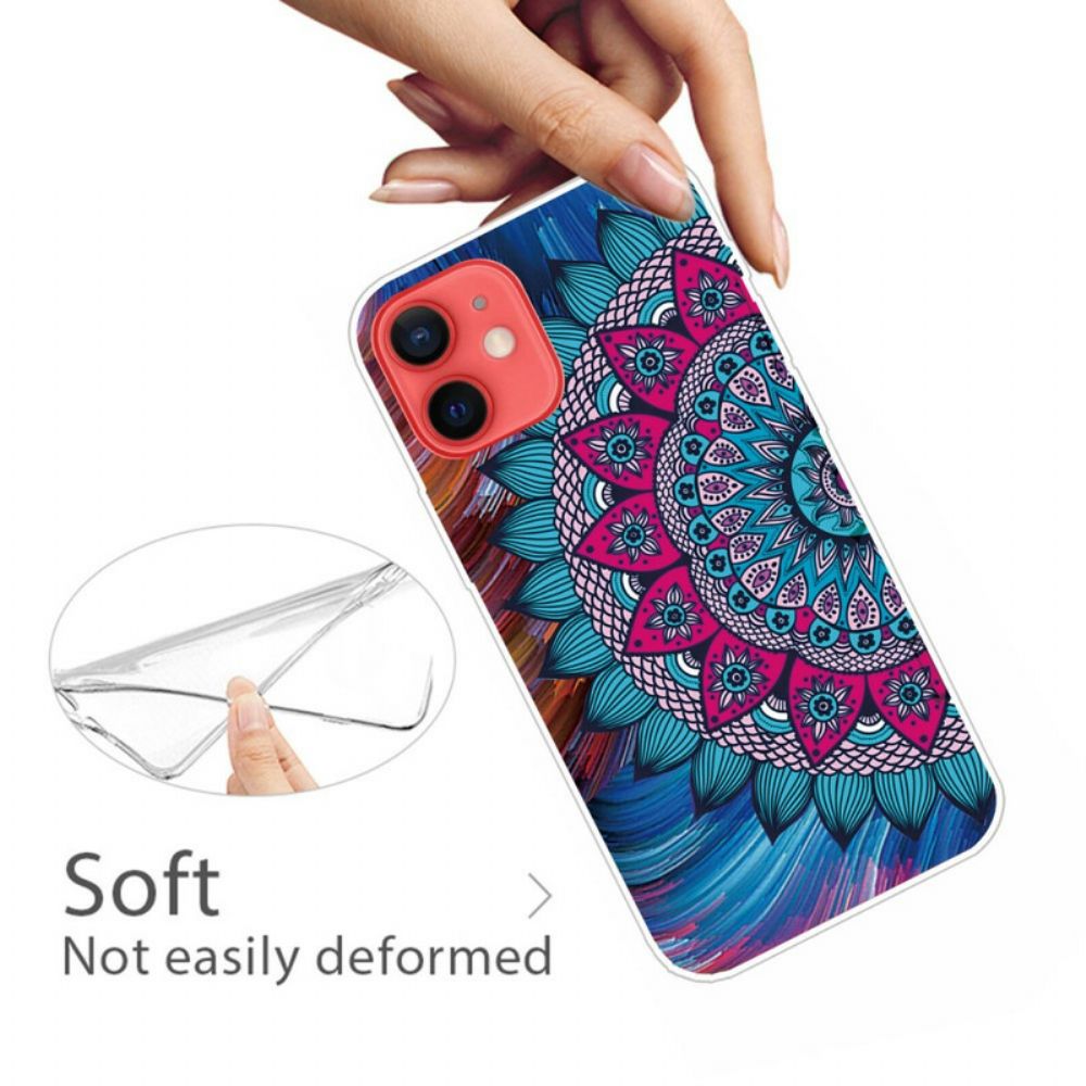 Handyhülle Für iPhone 13 Mini Buntes Mandala
