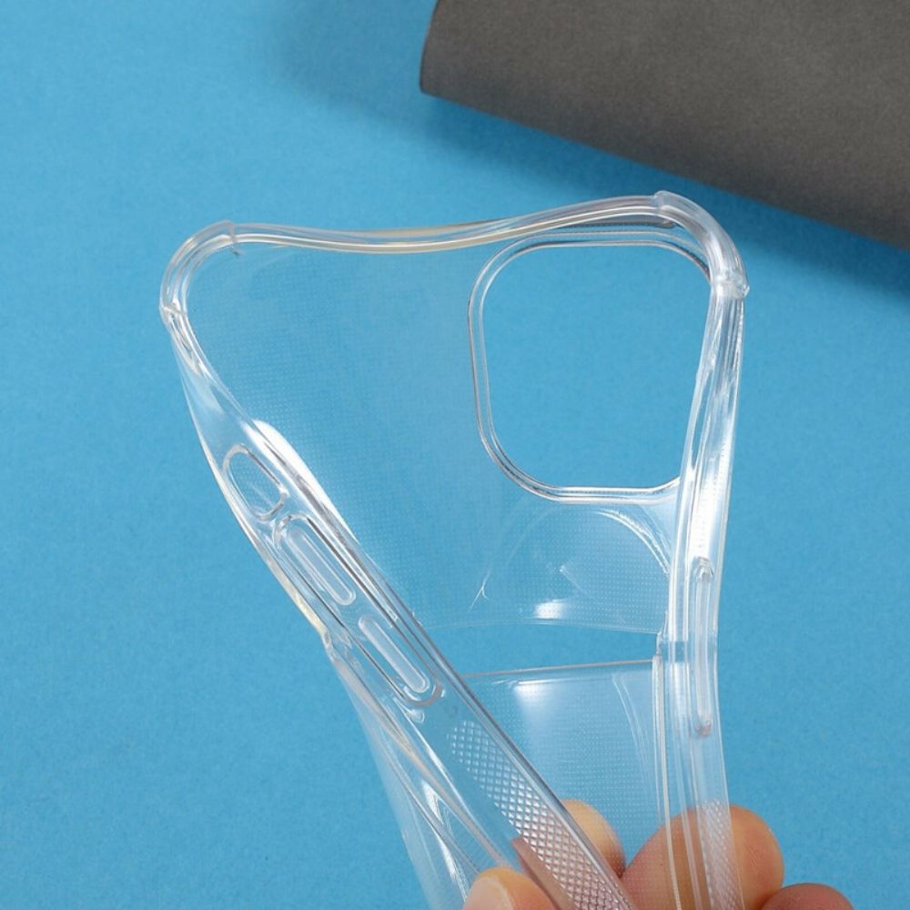 Hülle Für iPhone 13 Mini Farbe Transparenter Kartenhalter