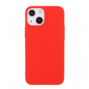 Hülle Für iPhone 13 Mini Flexibles Silikon Matt