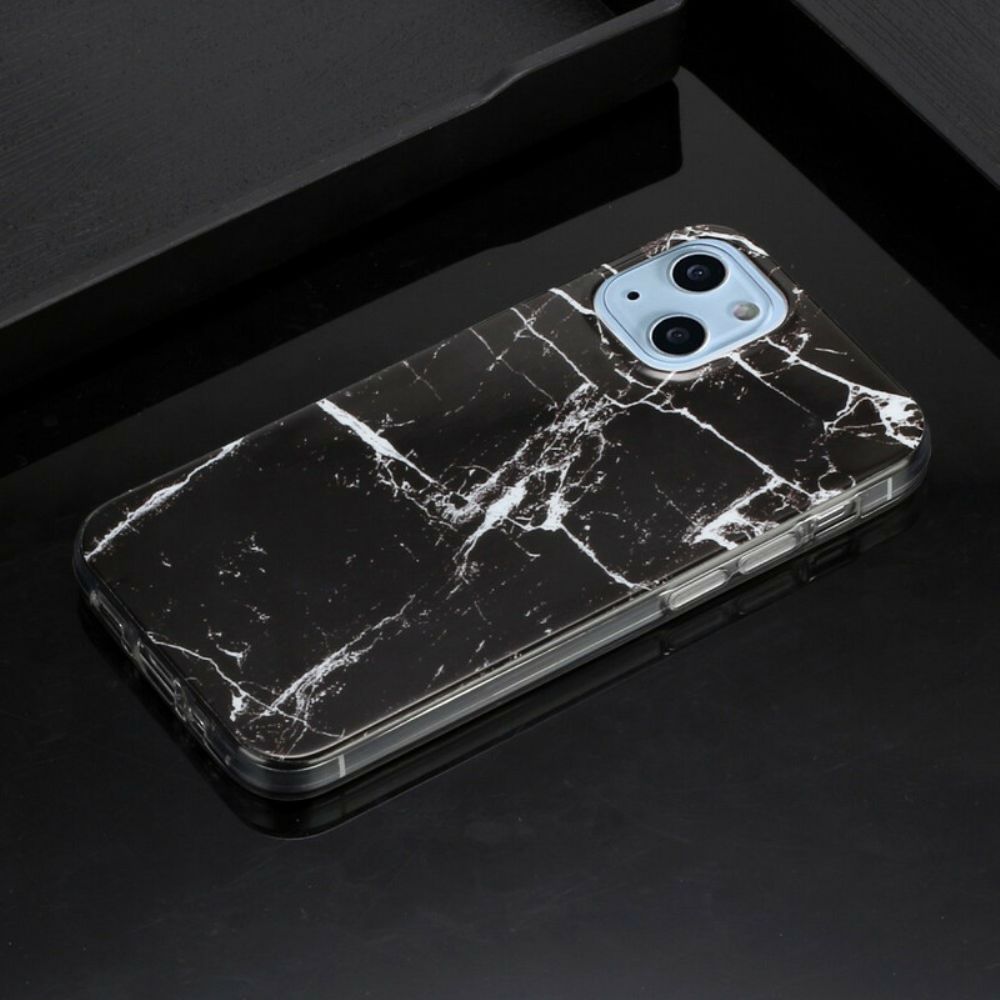 Hülle Für iPhone 13 Mini Marmorvariante