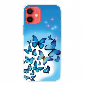 Hülle Für iPhone 13 Mini Schmetterlinge Schmetterlinge