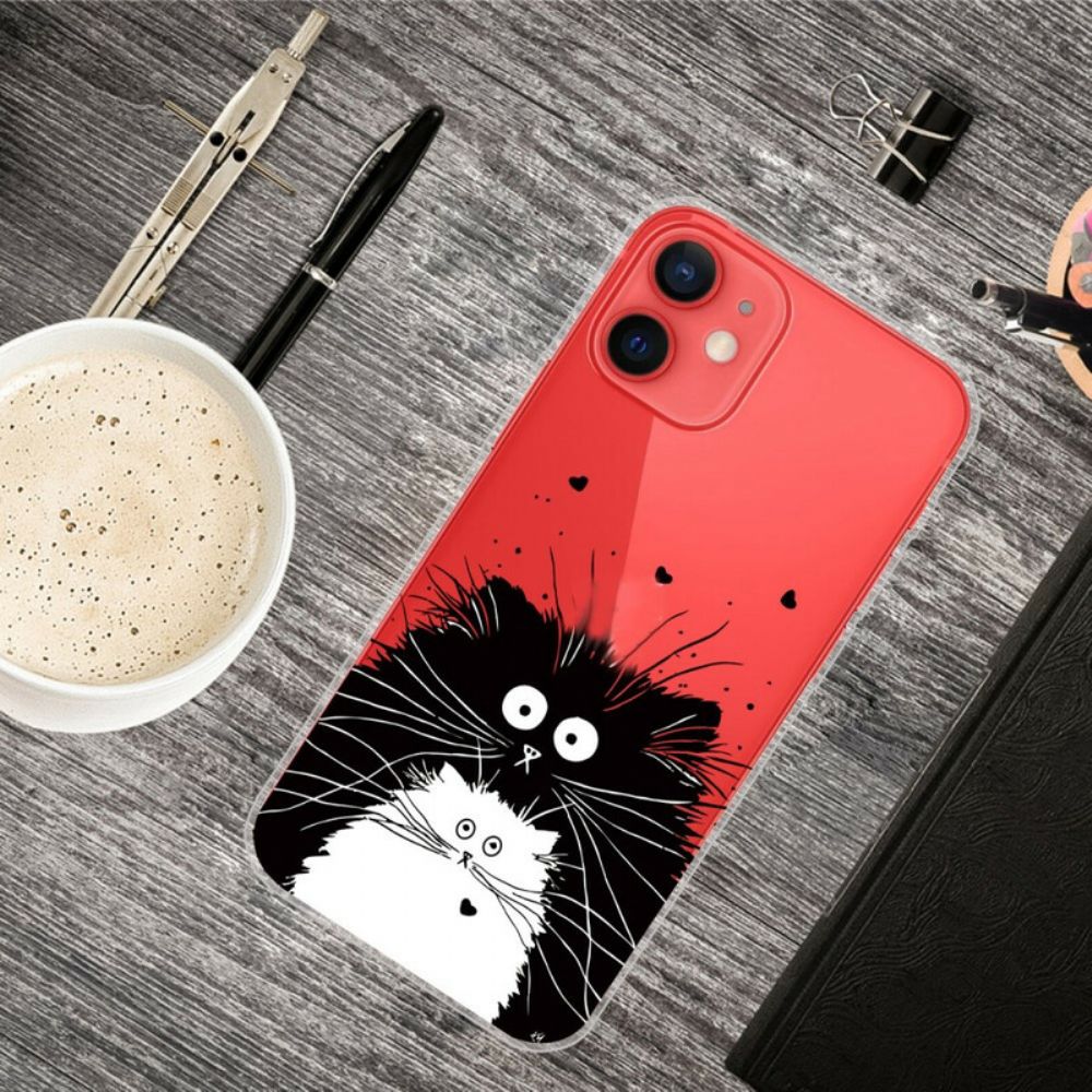 Hülle Für iPhone 13 Mini Sieh Dir Die Katzen An