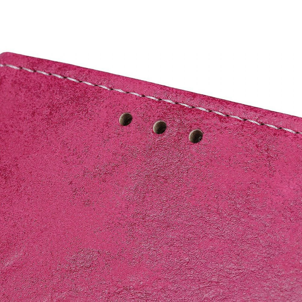 Lederhüllen Für iPhone 13 Mini Vintage-leder-effekt
