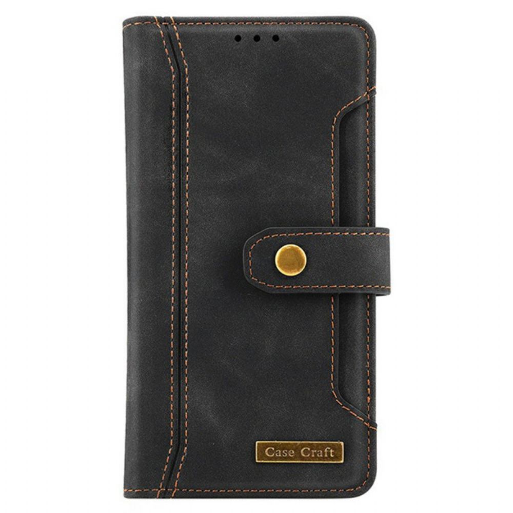Flip Case Für Samsung Galaxy A33 5G Mit Case Craft Trageriemen