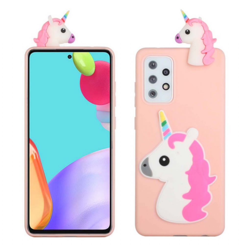 Handyhülle Für Samsung Galaxy A33 5G 3d-einhorn