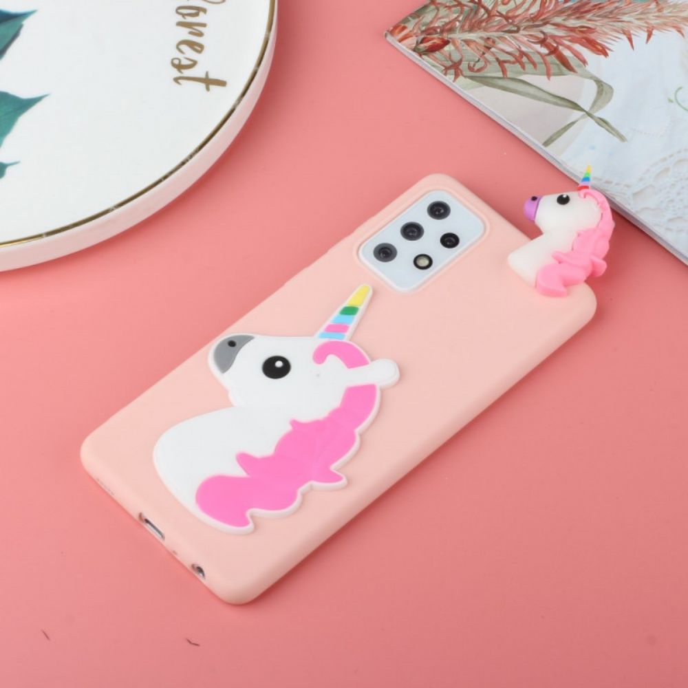 Handyhülle Für Samsung Galaxy A33 5G 3d-einhorn
