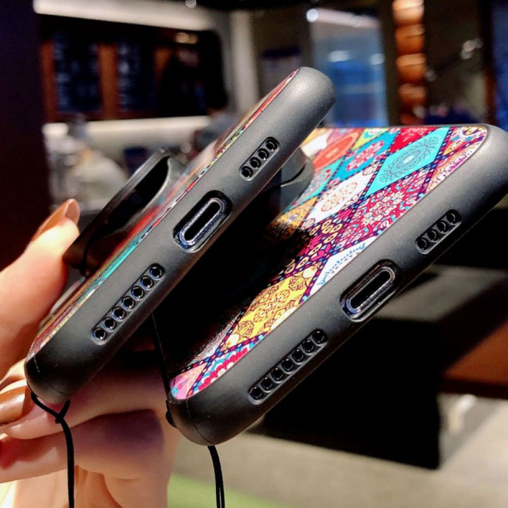 Handyhülle Für Samsung Galaxy A33 5G Magnetischer Patchwork-halter