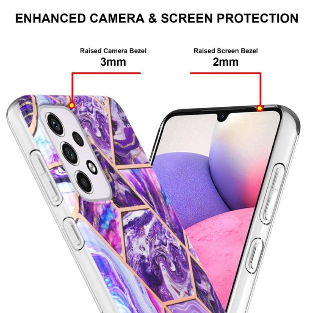 Handyhülle Für Samsung Galaxy A33 5G Ultra-design-marmor