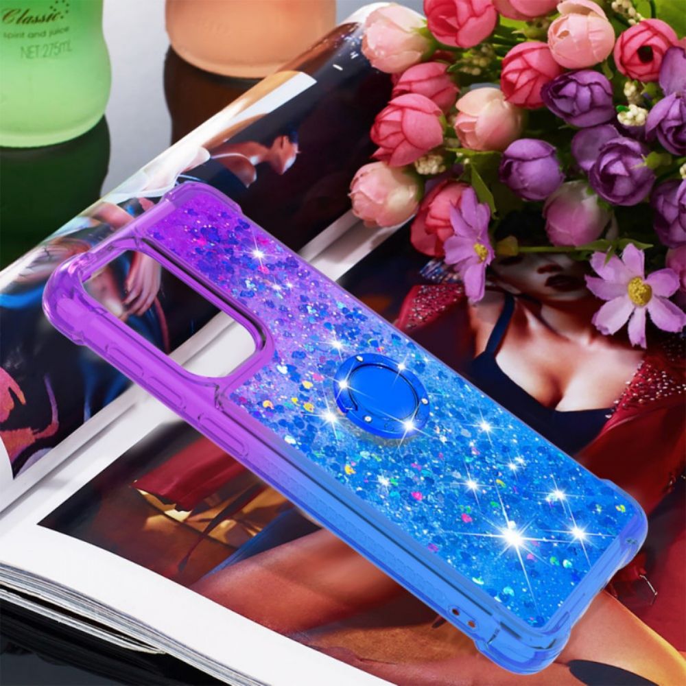 Hülle Für Samsung Galaxy A33 5G Pailletten-ring-unterstützung