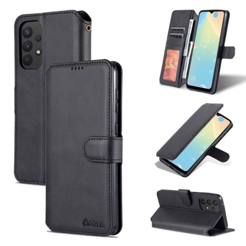 Lederhüllen Für Samsung Galaxy A33 5G Azns Retro