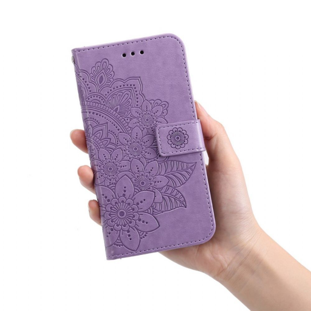 Lederhüllen Für Samsung Galaxy A33 5G Blumen-mandala
