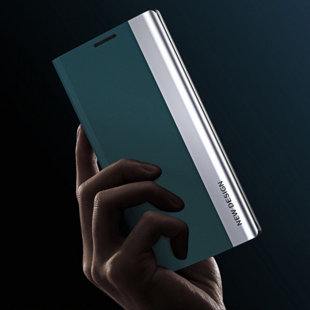 Schutzhülle Für Samsung Galaxy A33 5G Flip Case Kunstleder Neues Design