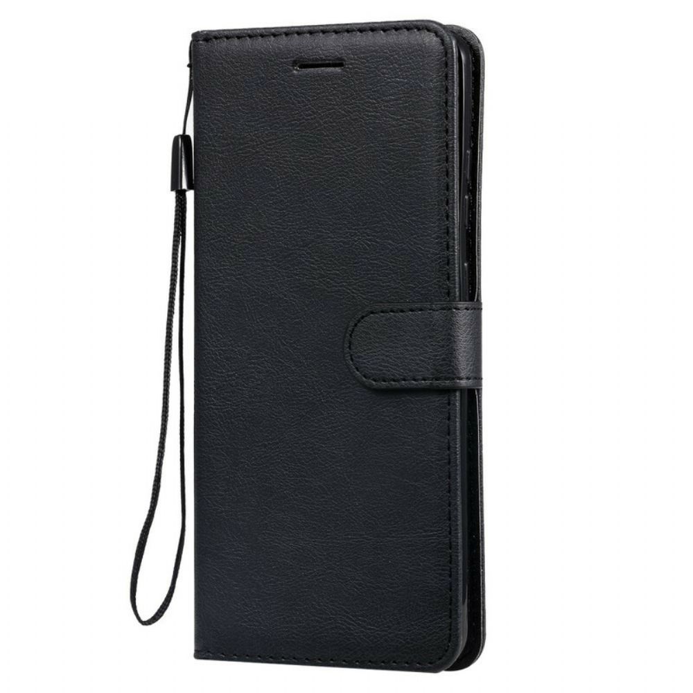 Flip Case Für Samsung Galaxy S20 Ultra Mit Kordel Kunstlederband