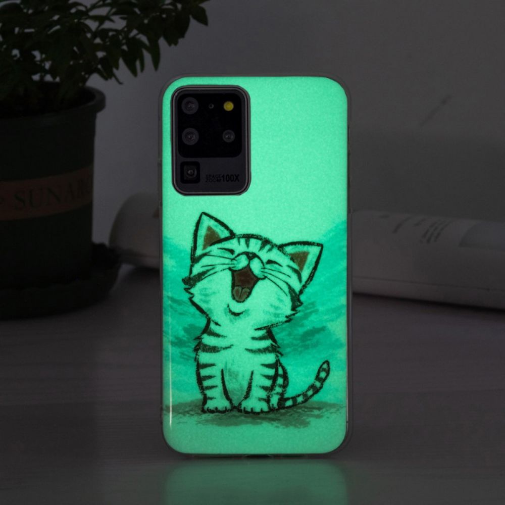 Handyhülle Für Samsung Galaxy S20 Ultra Fluoreszierende Kat.-nr