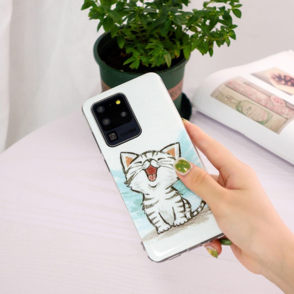 Handyhülle Für Samsung Galaxy S20 Ultra Fluoreszierende Kat.-nr