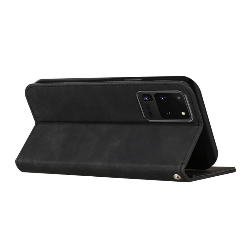 Schutzhülle Für Samsung Galaxy S20 Ultra Flip Case Lederoptik Im S-design