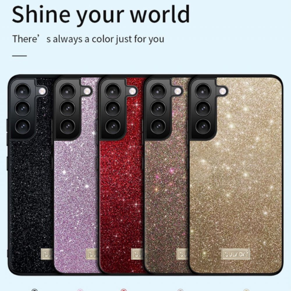 Handyhülle Für Samsung Galaxy S22 5G Sulada Glitzer