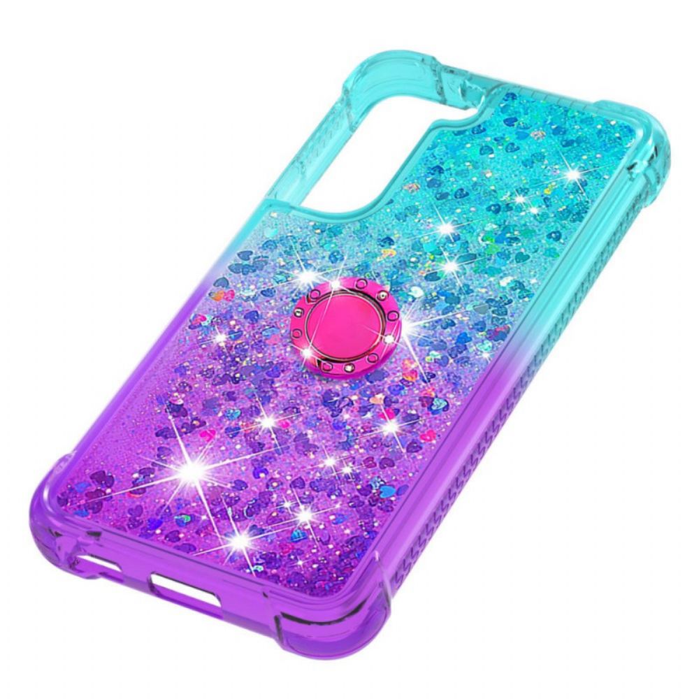 Hülle Für Samsung Galaxy S22 5G Glitzerring-halterung