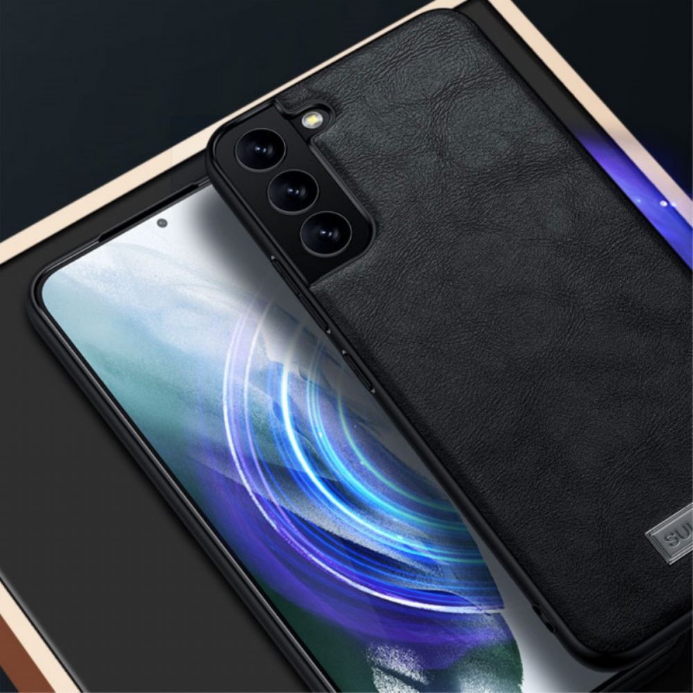 Hülle Für Samsung Galaxy S22 5G Sulada Lederoptik