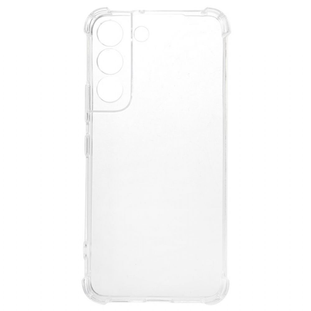 Hülle Für Samsung Galaxy S22 5G Transparente Verstärkte Ecken
