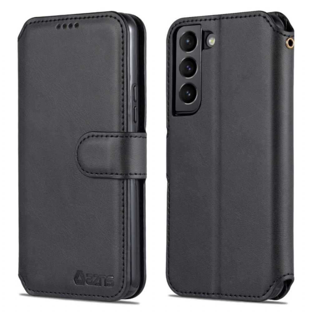 Lederhüllen Für Samsung Galaxy S22 5G Azns Retro