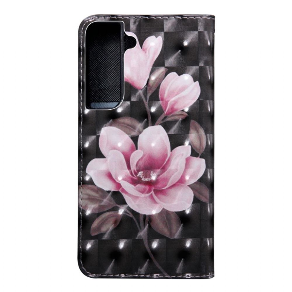 Lederhüllen Für Samsung Galaxy S22 5G Blütenblumen